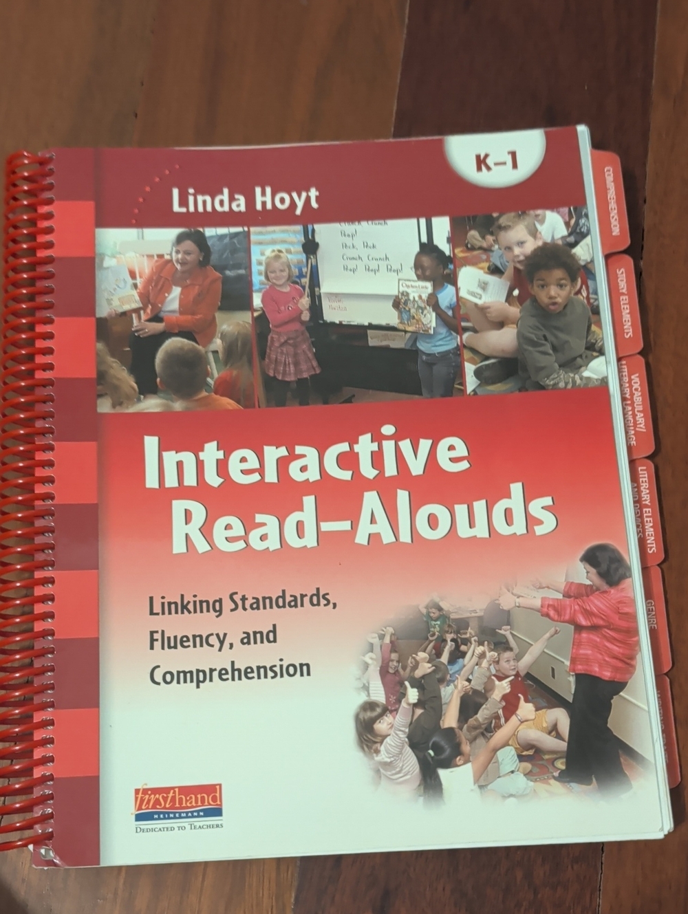 Interactive Read-Alouds K-1 - Red Spiral-Bound - Linda Hoyt
